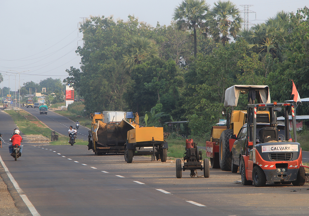 DINYATAKAN SELESAI: Pengerjaan proyek JLS Tuban telah berakhir sejak Selasa (30/4), terpantau sudah tidak ada lagi aktivitas pekerja di lokasi.