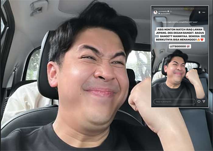 Tangkapan layar Instagram Jerome Poline.