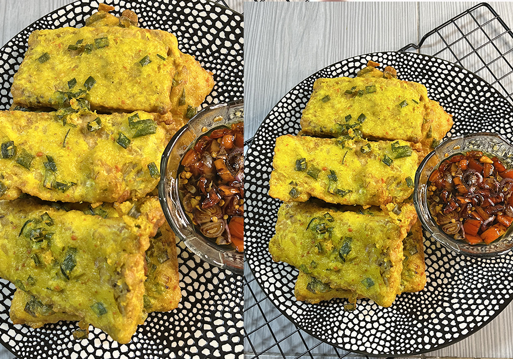 SEDERHANA TAPI ENAK: Tempe mendoan, yang biasa digunakan untuk kudapan atau camilan sehari-hari.