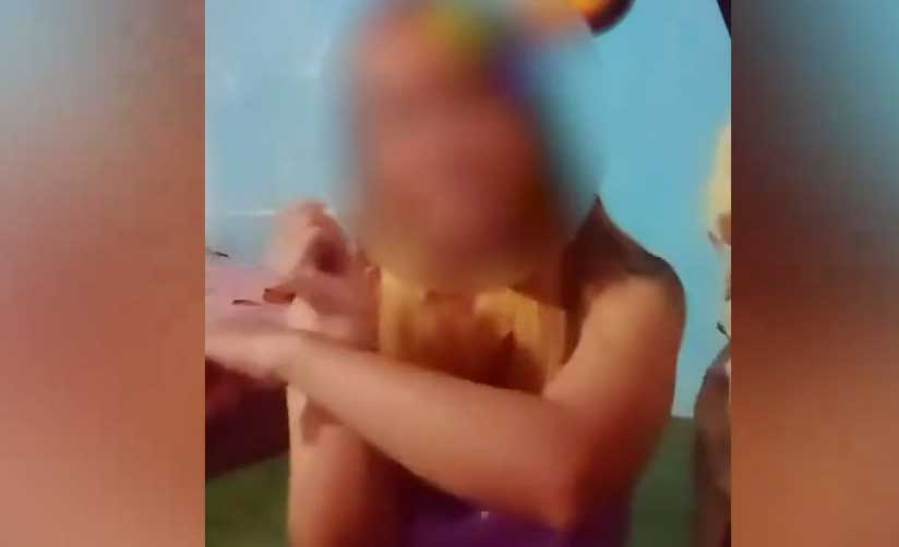 Raihany, ibu muda yang tengah viral karena mencabuli anak kandungnya.
