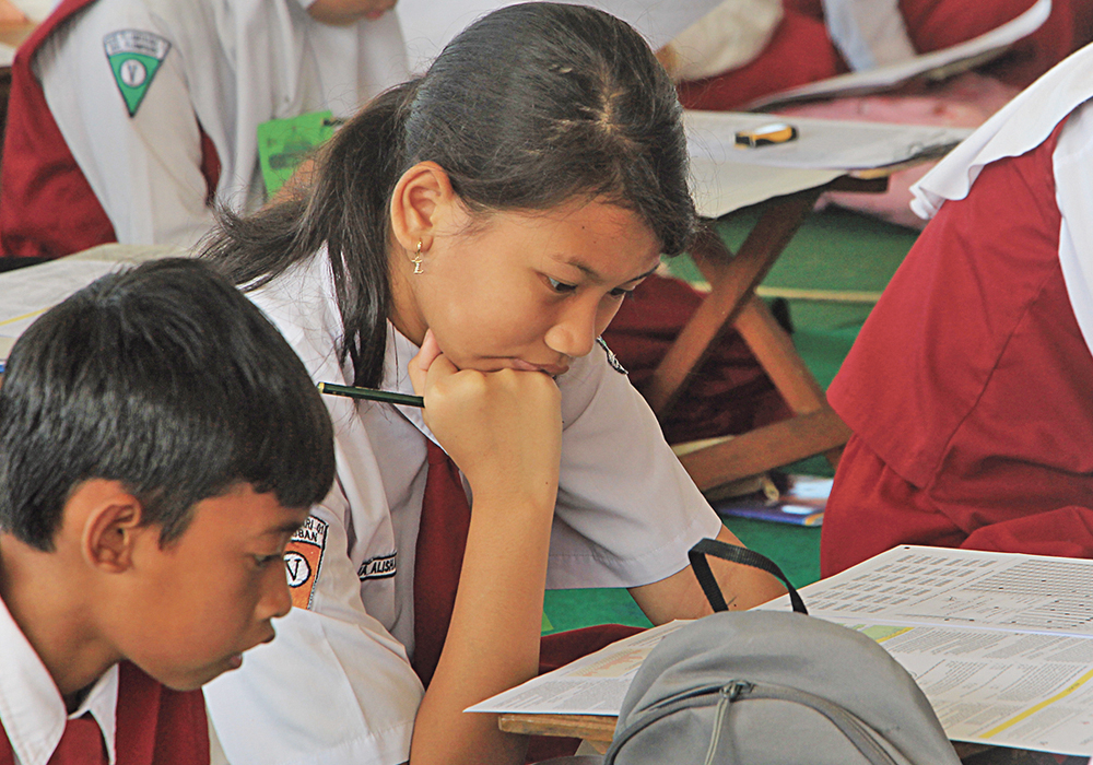 Lomba Literasi Numerasi Jawa Pos Radar Tuban yang berperan memajukan pendidikan di Bumi Ronggolawe yang dilaksanakan di jenjang SD. 