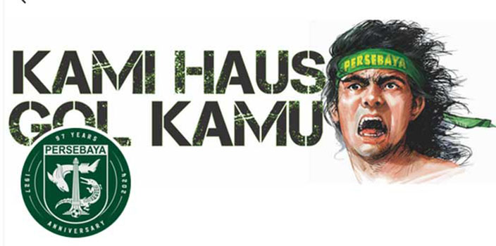 Logo HUT ke-97 Persebaya.