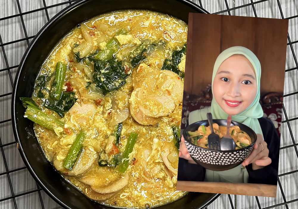 NIKMAT: Seblak, makanan olahan dari kerupuk yang digemari berbagai usia.