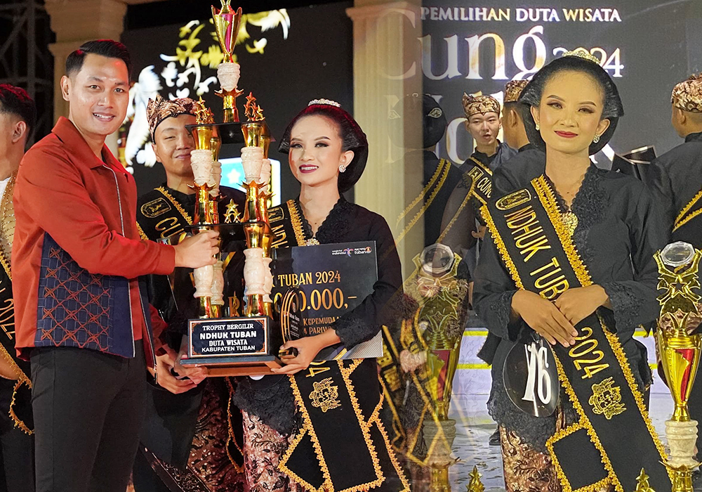 Jessyca Valentino Vigyx, Nduk Tuban 2024 selepas acara malam grand final Cung Nduk 2024, Sabtu (29/6).