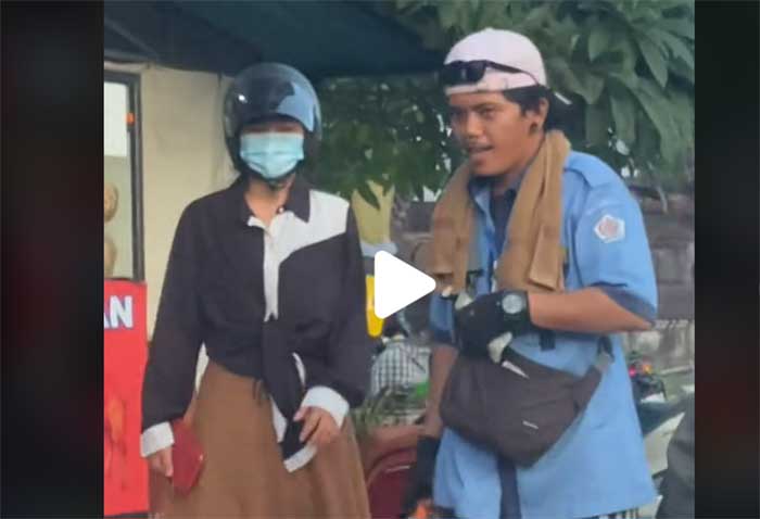Potongan video di TikTok Tukang parkir mirip Bruno Mars bikin heboh netizen.