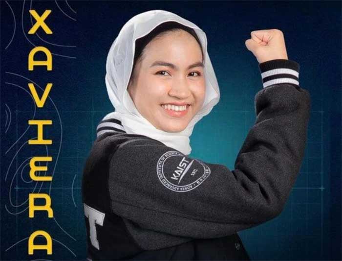 Xaviera Putri memiliki weton Minggu Wage yang dalam Primbon Jawa memiliki karakter cerdas.