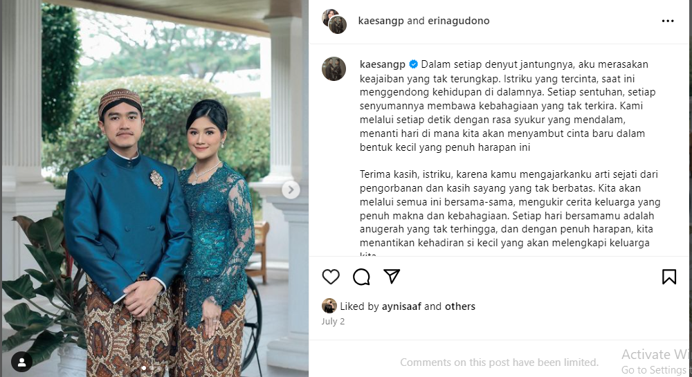 Kaesang Pangarep dapat dukungan jika maju di Pilkada Jateng