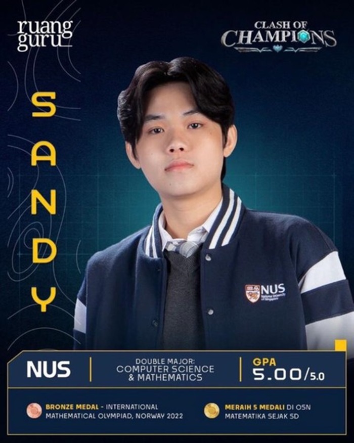 Sandy yang belakangan ramai jadi perbincangan setelah tampil di Clash of Champions.
