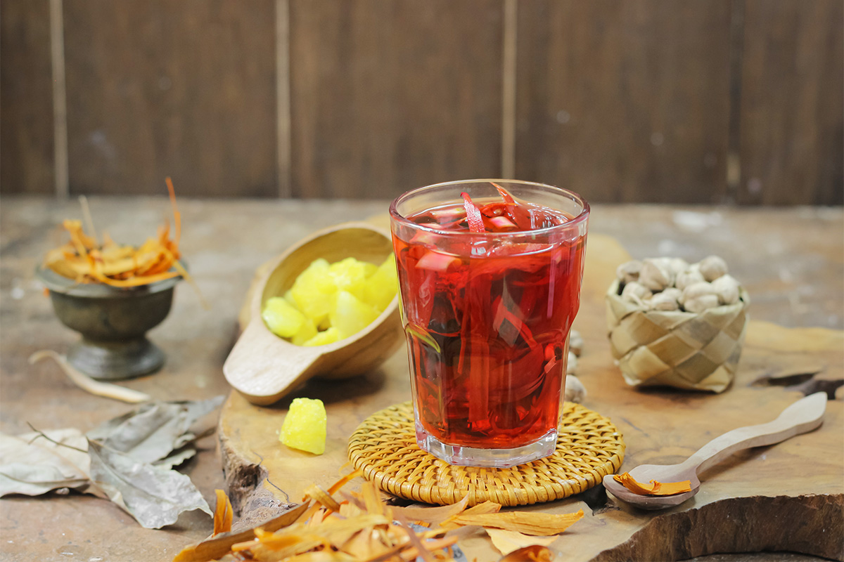 Minuman herbal yang bisa jadi salah satu solusi pereda stres.