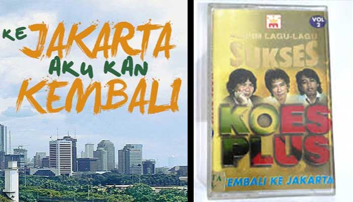 Kisah sedih perjalanan hidup keluarga menjadi latar belakang terciptanya lagu Kembali ke Jakarta Koes Plus.