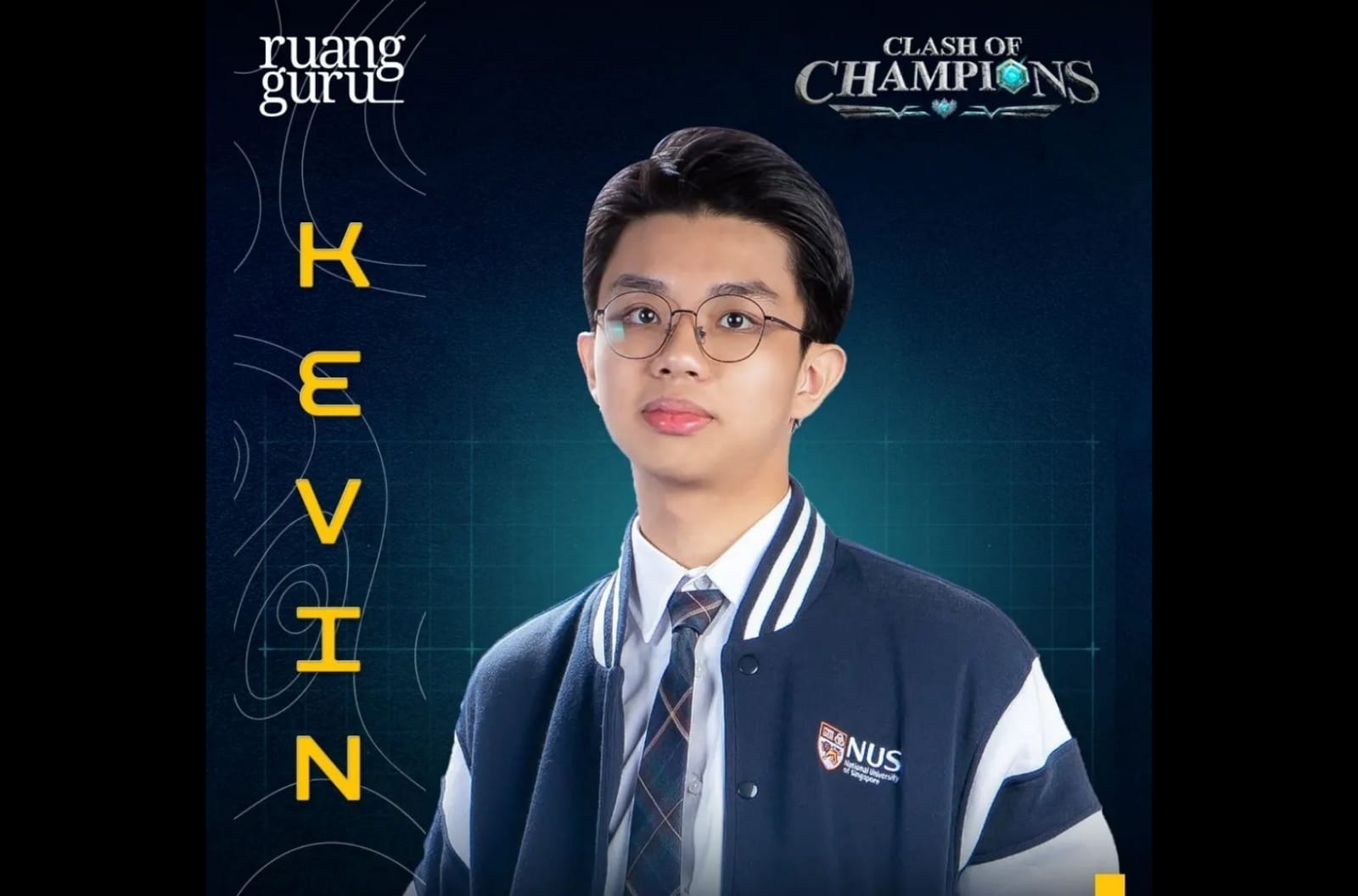 Kevin Lius Bong atau yang kerap disapa Kevin yang mendadak trending karena Clash of Champions.