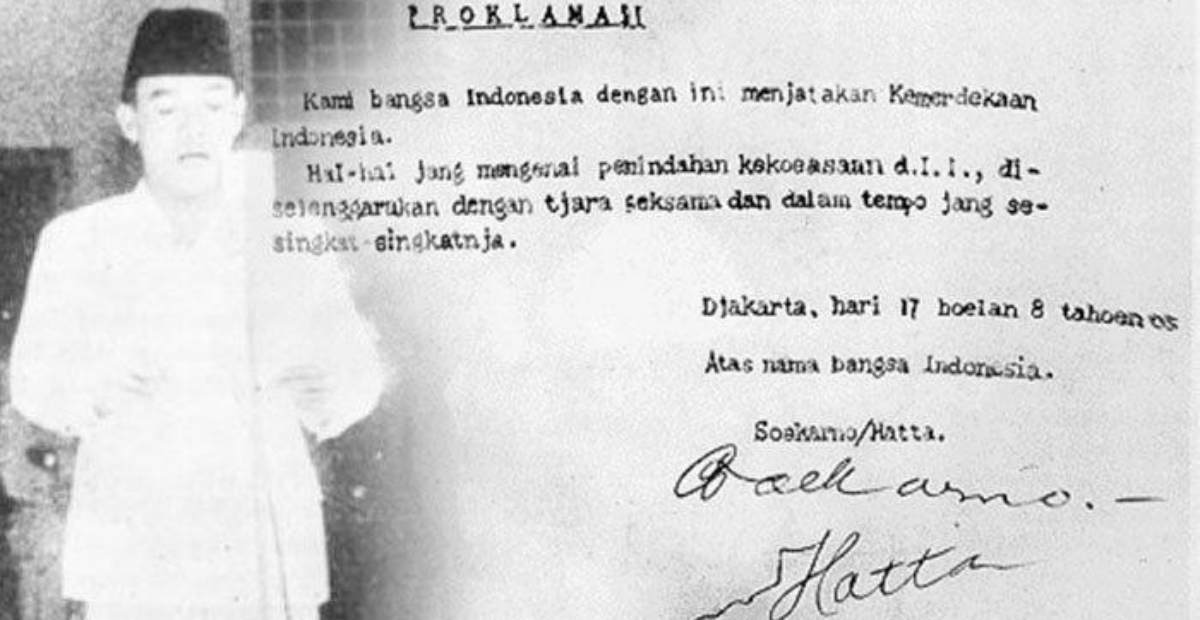 Naskah Proklamasi Kemerdekaan Indonesia merupakan dokumen bersejarah yang sangat penting bagi bangsa Indonesia.