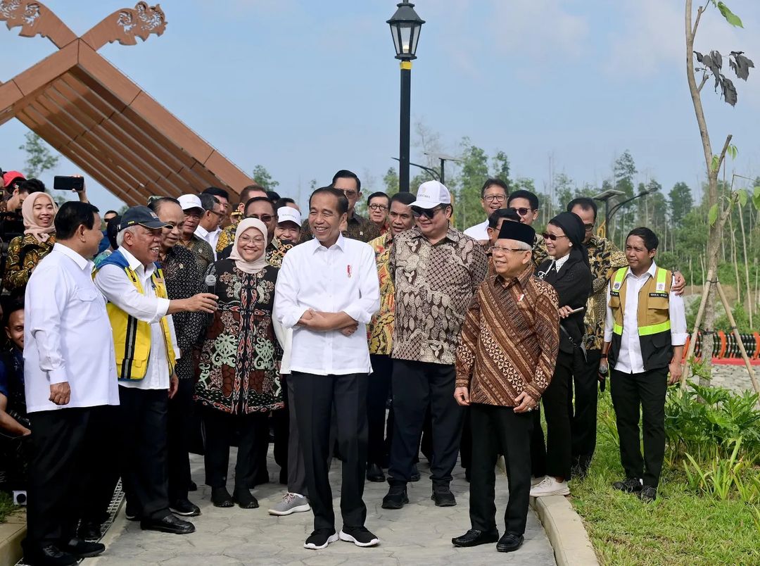 Dalam sidang kabinet perdana di IKN (128), Presiden Jokowi turut menyampaikan perihal dana investasi yang sudah masuk ke IKN.