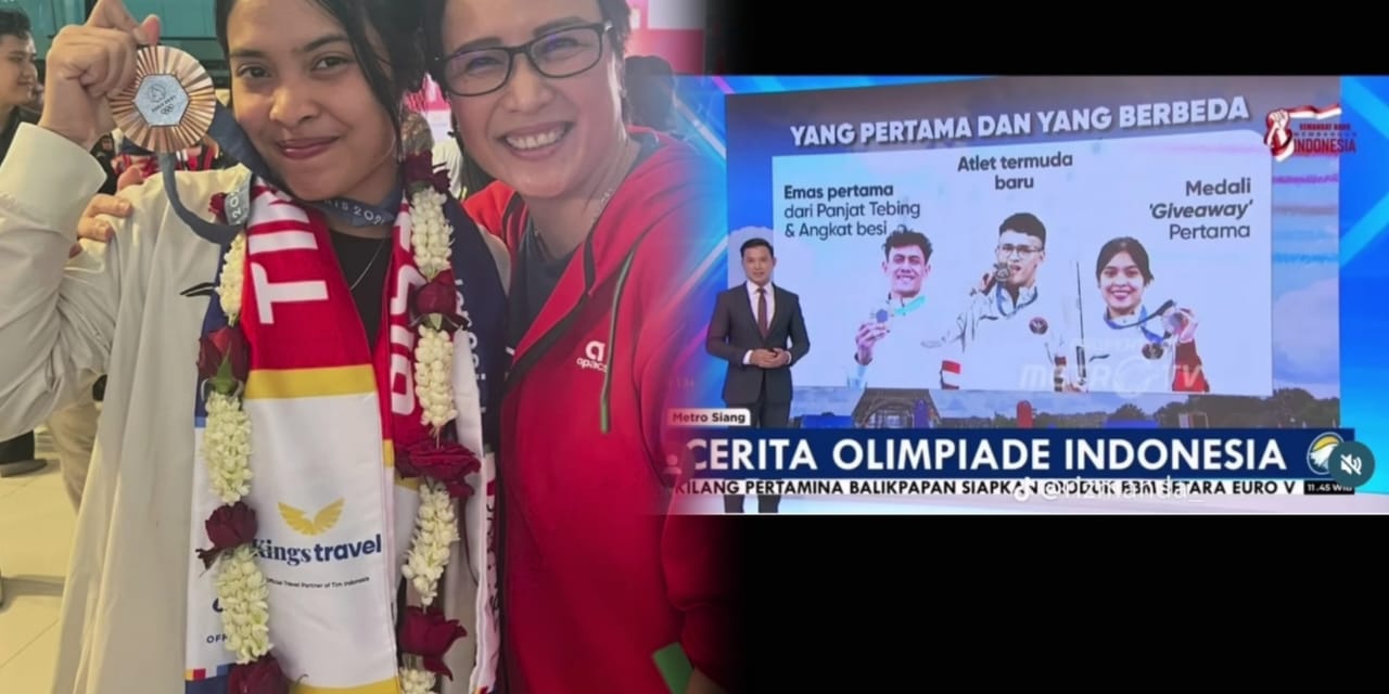 TV Nasional yang menyebut Jorji dapat medali giveaway membuat legenda bulutangkis Yuni Kartika berkomentar.