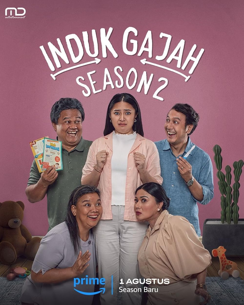 Link streaming Induk Gajah Season 2 yang sudah dirilis.