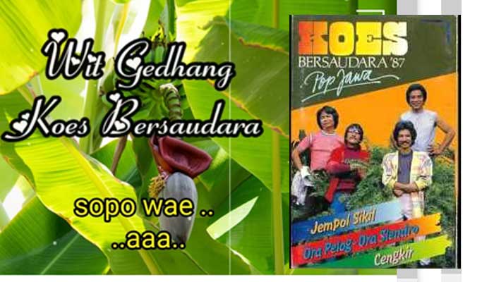 Lagu Wit Gedhang Koes Plus.