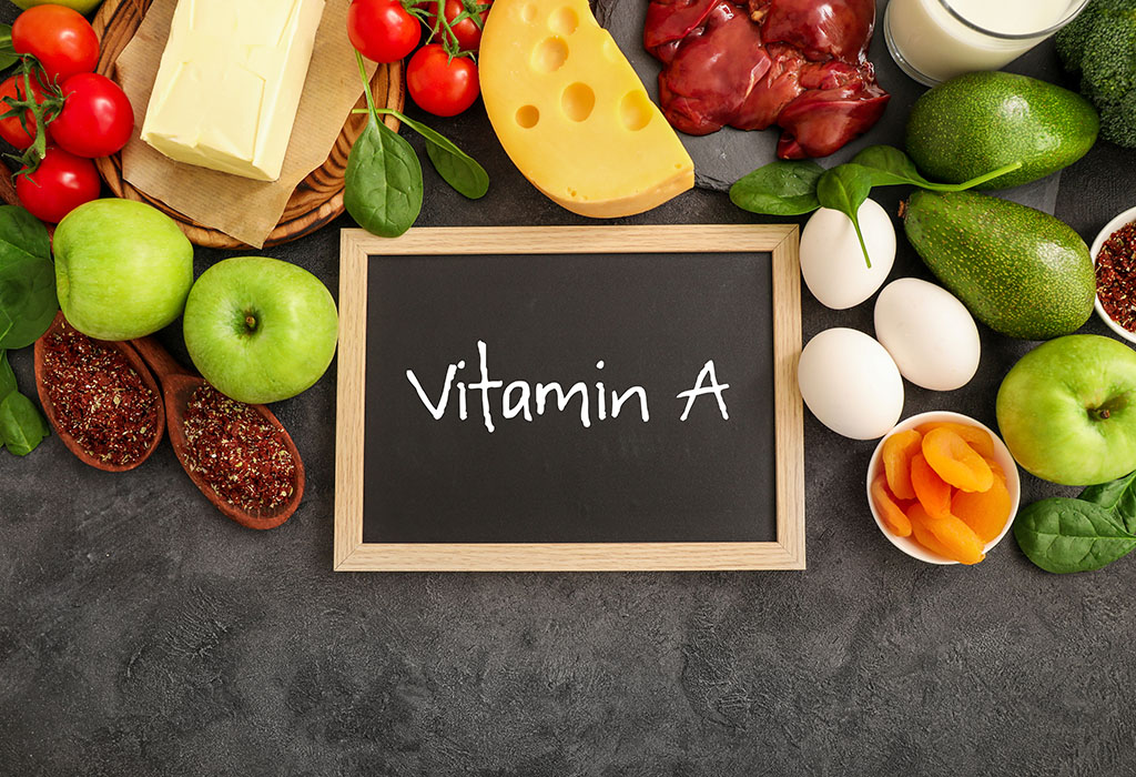 Sumber vitamin A yang bisa kita dapatkan dari makanan di sekeliling kita.