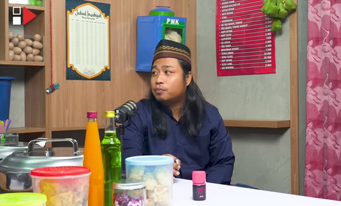 Praz Teguh yang memutuskan mundur dari Podcast Warung Kopi.