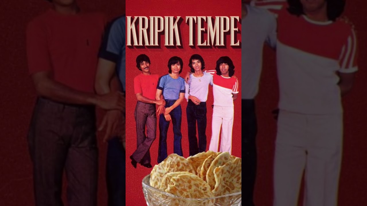 Cover kaset tape Koes Plus Kripik Tempe.