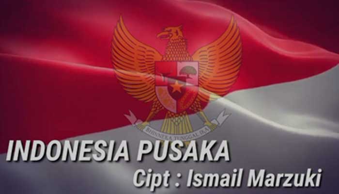 Indonesia Pusaka, lagu nasional yang diciptakan oleh Ismail Marzuki.