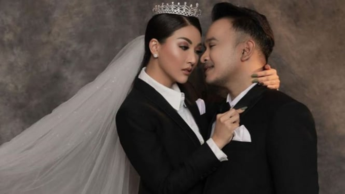 Ruben Onsu dan Sarwendah yang resmi bercerai.