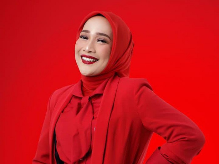 Potret Tia Rahmania yang batal dilantik anggota DPR RI karena dipecat dari PDI Perjuangan.