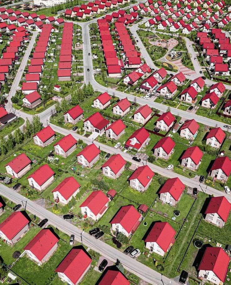 Ilustrasi maket perumahan subsidi.