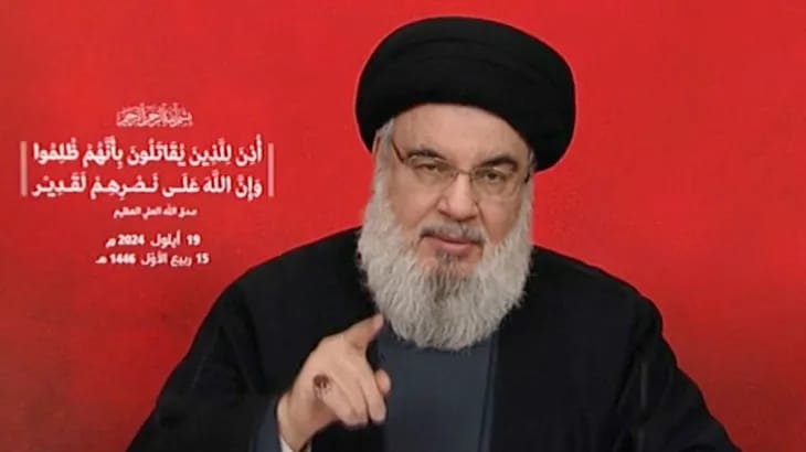 Sosok Hassan Nasrallah yang jadi target pembunuhan Israel.