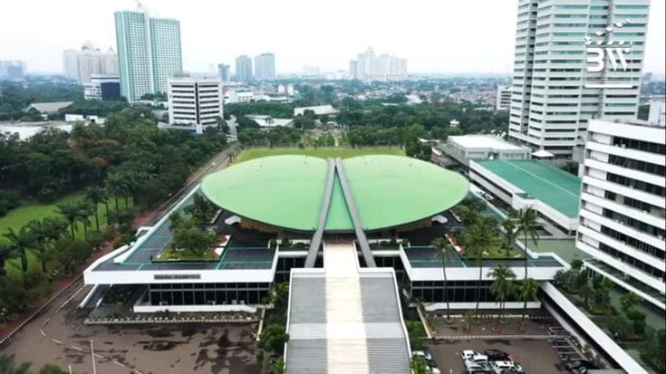 Gedung Senayan, tempat para anggota DPR RI yang seharusnya bekerja untuk kepentingan rakyat.