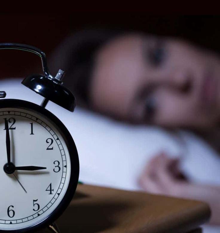 Ilustrasi insomnia.
