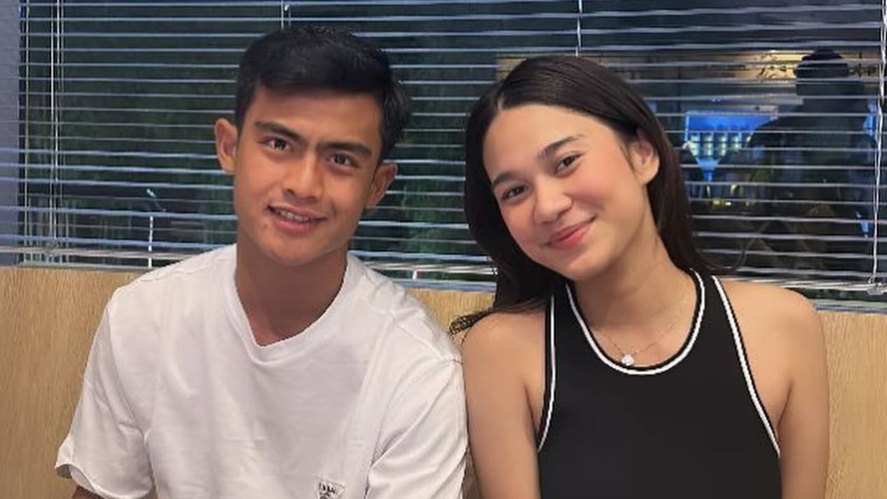 Potret foto kebersamaan Pratama Arhan bersama Azizah Salsha.