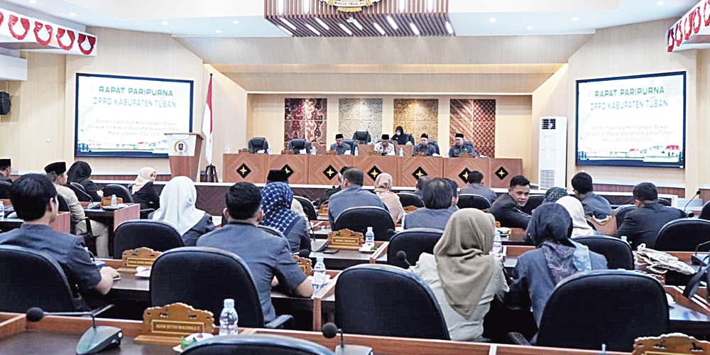 Pembahasan RAPBD 2025 antara Pemkab dan DPRD Tuban beberapa hari lalu. Akhir November ditargetkan tuntas.