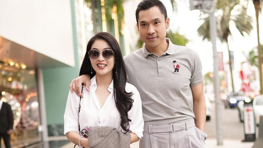 Artis Sandra Dewi saat masih bersama suami Harvey Moeis sebelum kasus timah mencuat.