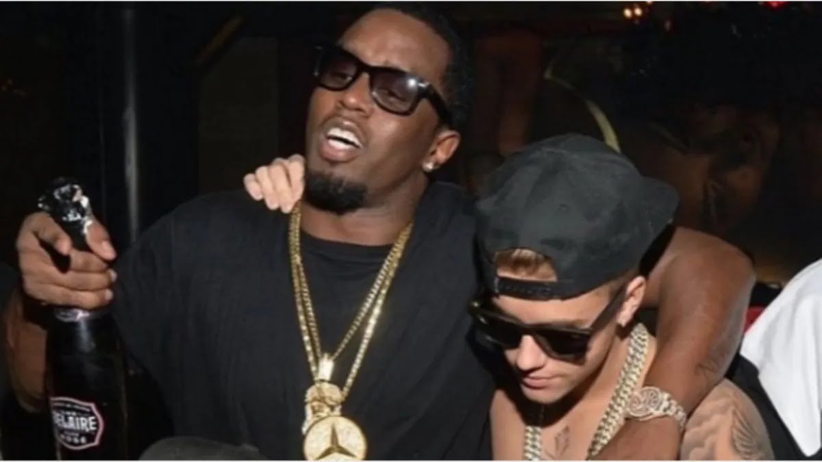 Potret P Diddy saat bersama Justin Bieber.