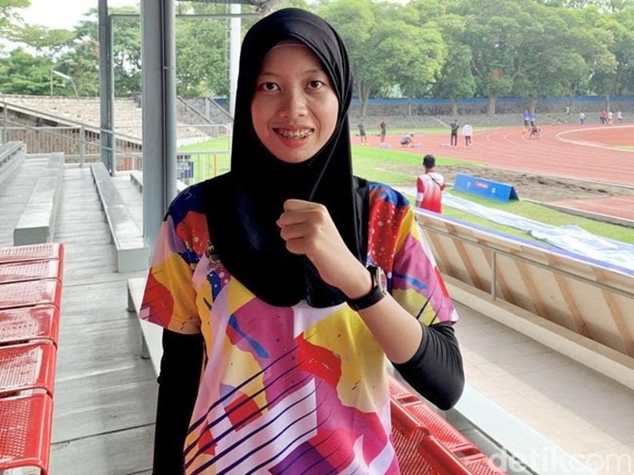 Atlet disabilitas Karisma Evi Tiarani.