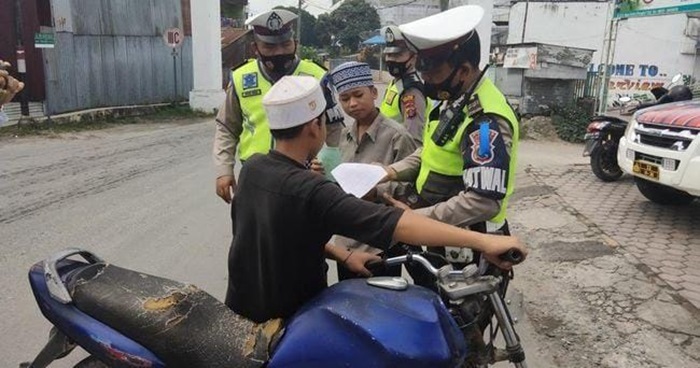 Ilustrasi denda pelanggar Operasi Zebra.