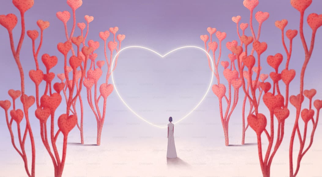 IlustrasiI Love You Day.