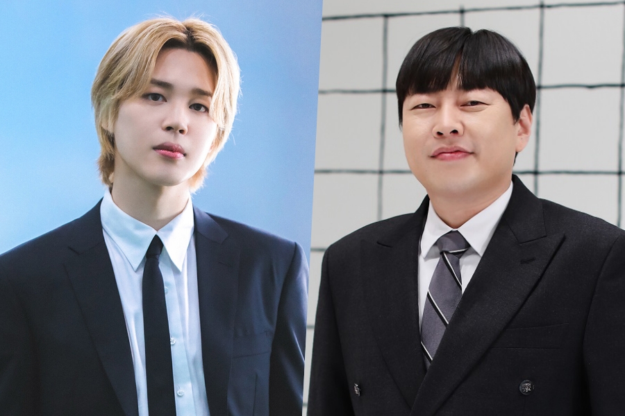 Jimin BTS yang tertulis miliaran oleh Lee Jin Ho.