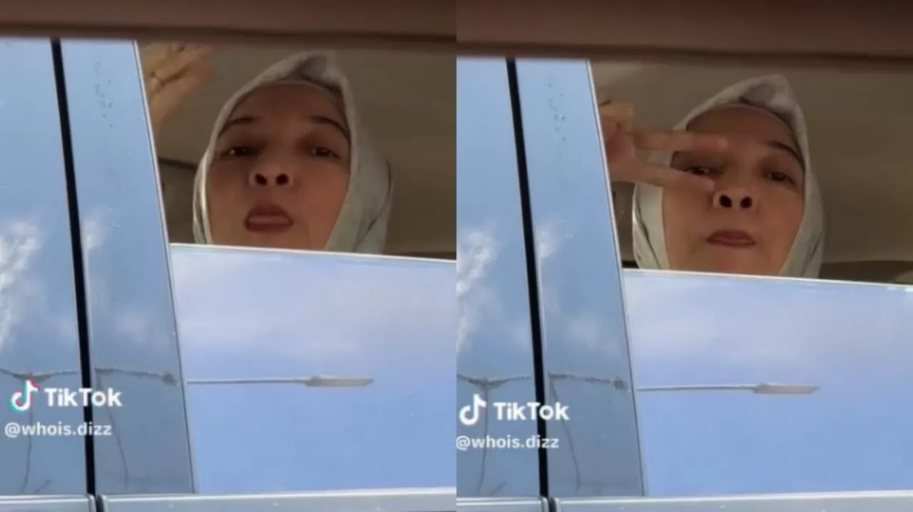 Rekaman video viral di TikTok.