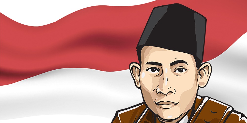 Ilustrasi SoegondoDjojopuspito, Perumus Sumpah Pemuda Asal Tuban