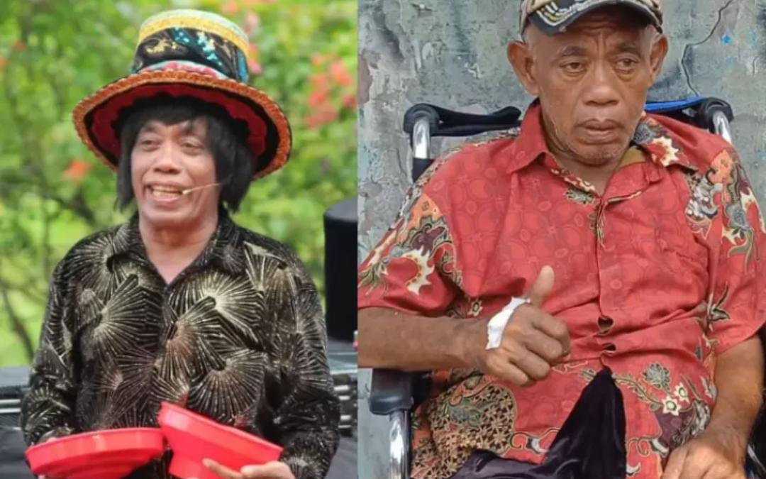 Pak Tarno sebelum dan sesudah stroke karena panic attack.
