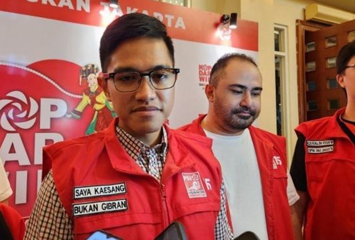 Ketua Umum PSI Kaesang Pangarep.