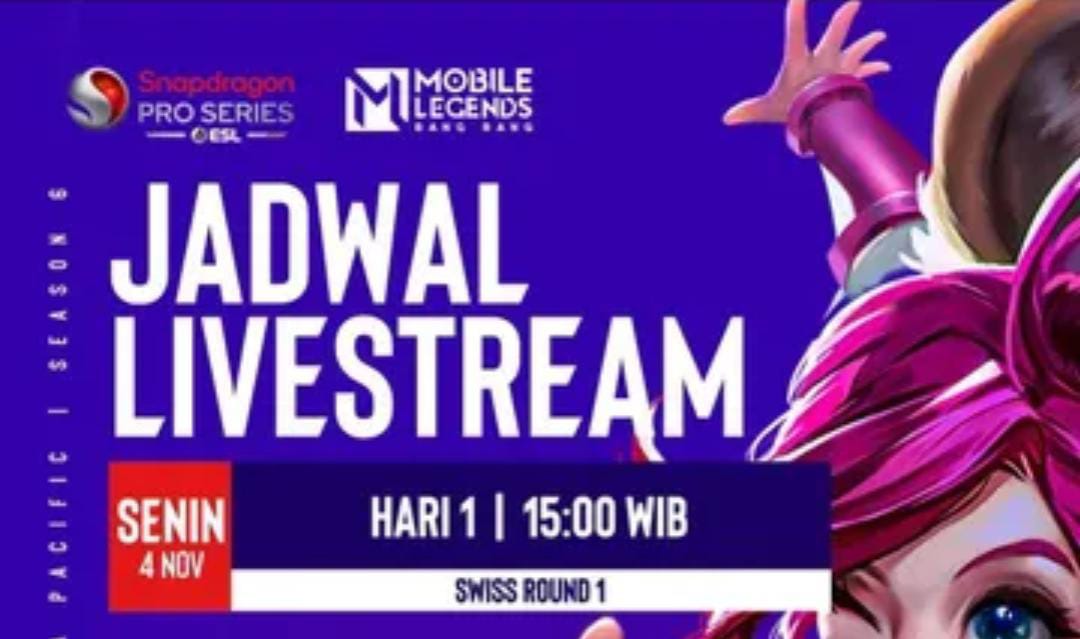 Jadwal ESL Snapdragon MLBB Season 6 Hari Ini, November 2024.