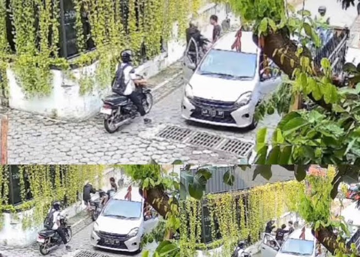 Viral video pengemudi mobil arogan di tikungan sekitar Lippo Mall Jogjakarta.