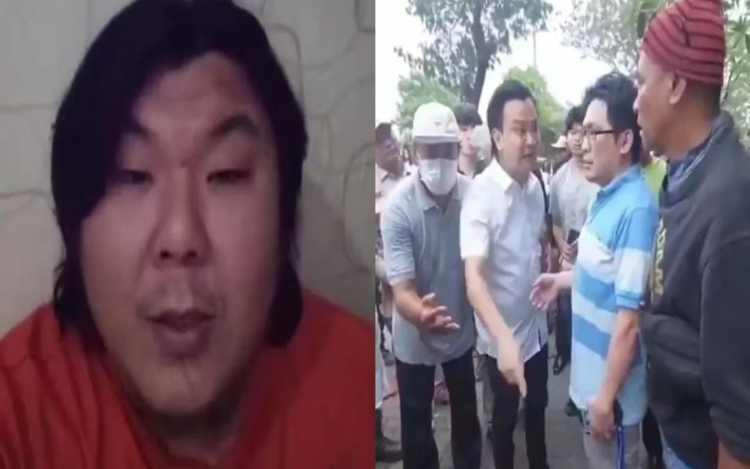 Pria bernama Lex Wu tantang duel Ivan, walimurid yang suruh siswa sujud dan gonggong di SMAK 2 Gloria Surabaya.