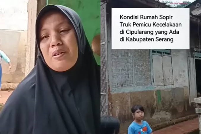 Potret keluarga sopir terduga pemicu kecelakaan beruntun Tol Cipularang.