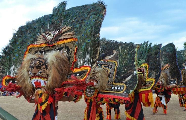 Reog Ponorogo yang diajukans ebagai Warisan Budaya Takbenda ke Unesco.