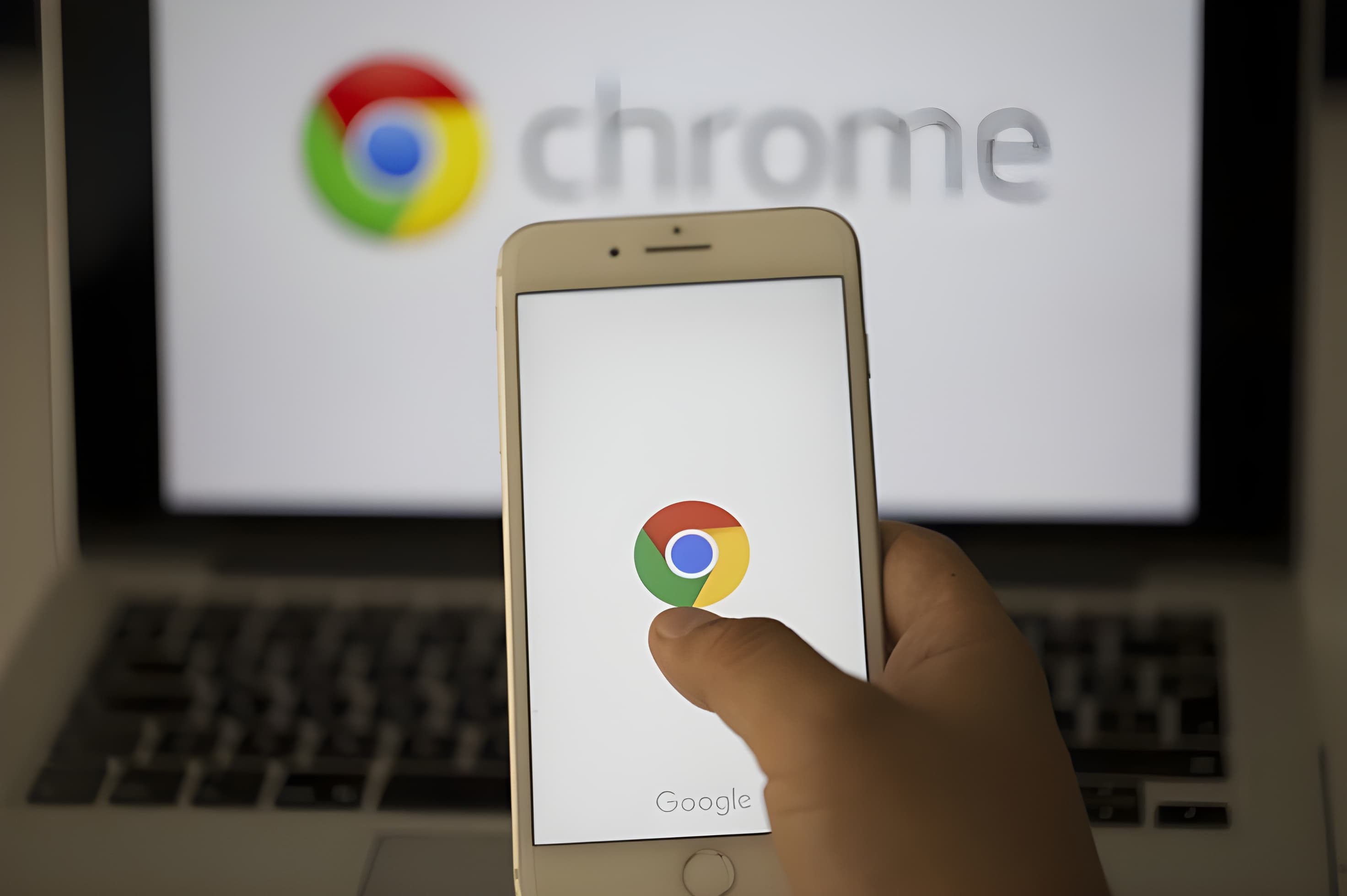 Ilustrasi Google Chrome.