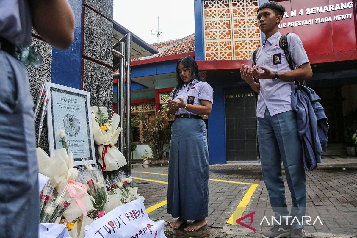 Fakta siswa SMK Negeri 4 Semarang yang ditembak Polisi (Sumber : Antara)