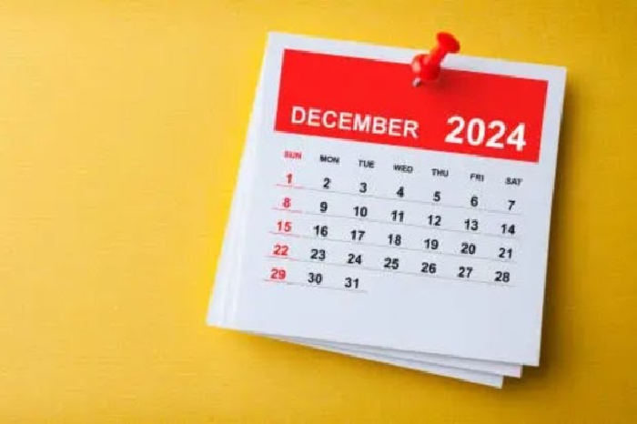 Daftar tanggal merah di bulan Desember 2024